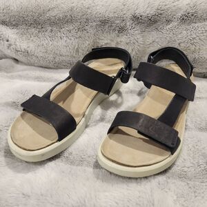 Ecco Corksphere strap sandals, size 41/10